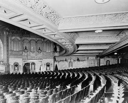 Riviera Theatre - Riviera Southeast Corner Auditorium From John Lauter